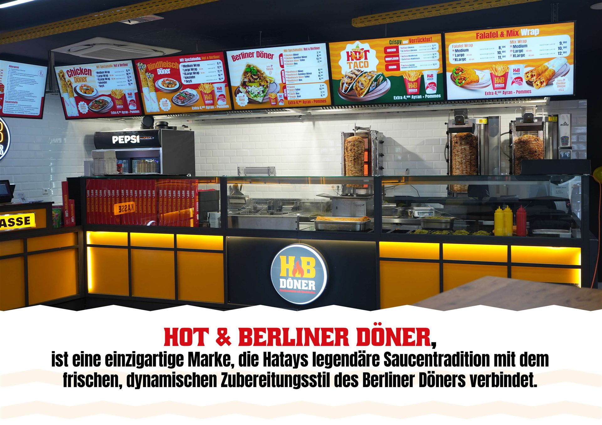 H&B Döner franchise restaurant
